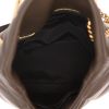 Borsa a tracolla Saint Laurent  Loulou Puffer in pelle trapuntata verde - Detail D3 thumbnail