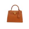 Hermès  Kelly 25 cm handbag  in gold epsom leather - 360 thumbnail