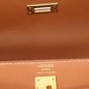 Hermès  Kelly 25 cm handbag  in gold epsom leather - Detail D2 thumbnail