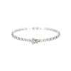 Brazalete Chaumet Bee my Love de oro blanco y diamantes - 360 thumbnail