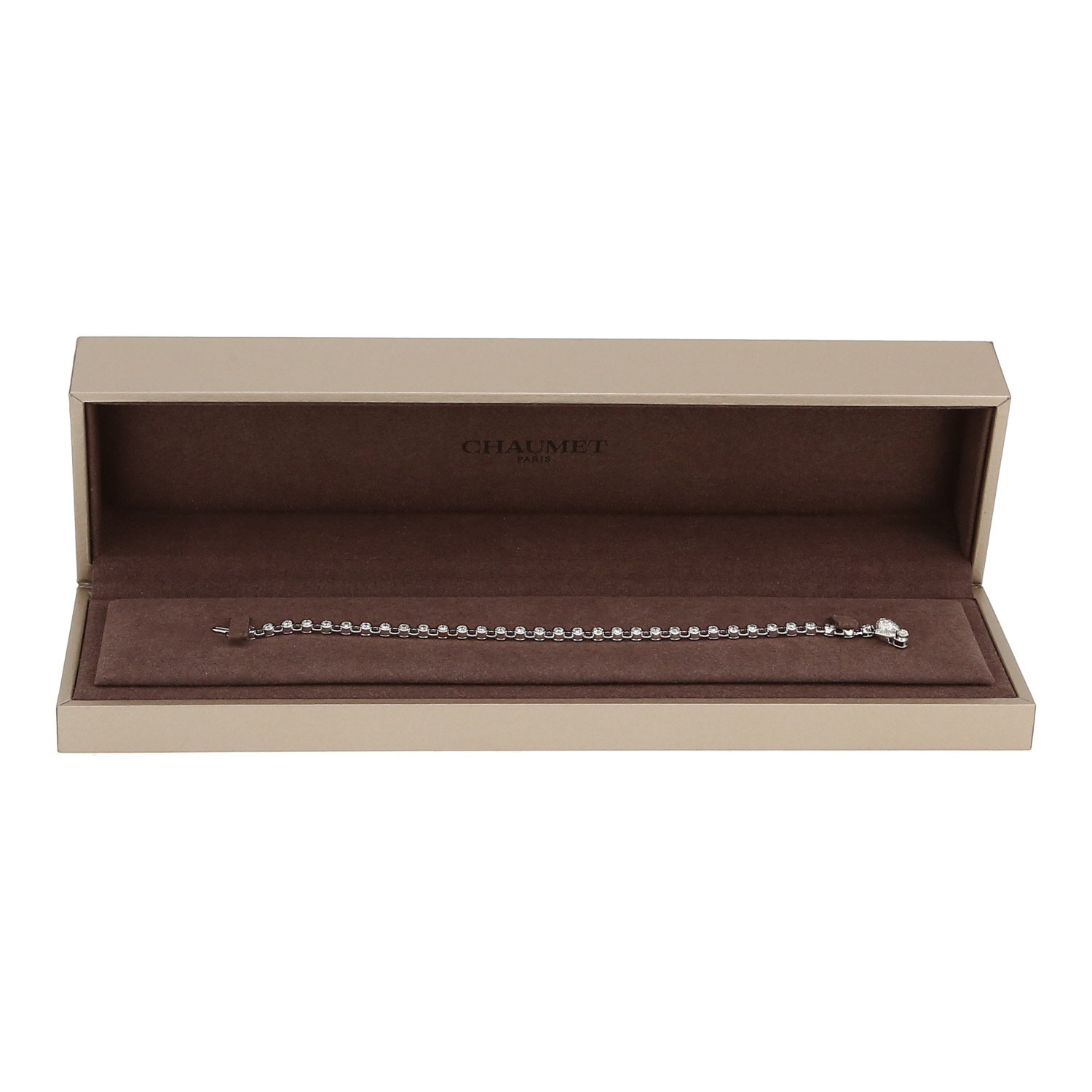 Bracelet Chaumet Bee my Love en or blanc et diamants