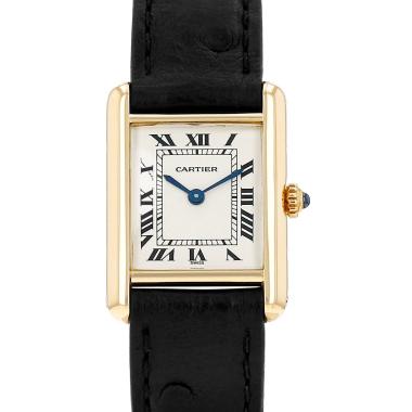 Montre Cartier Tank Louis Cartier en or jaune Ref: Cartier - 1150  Vers 1990