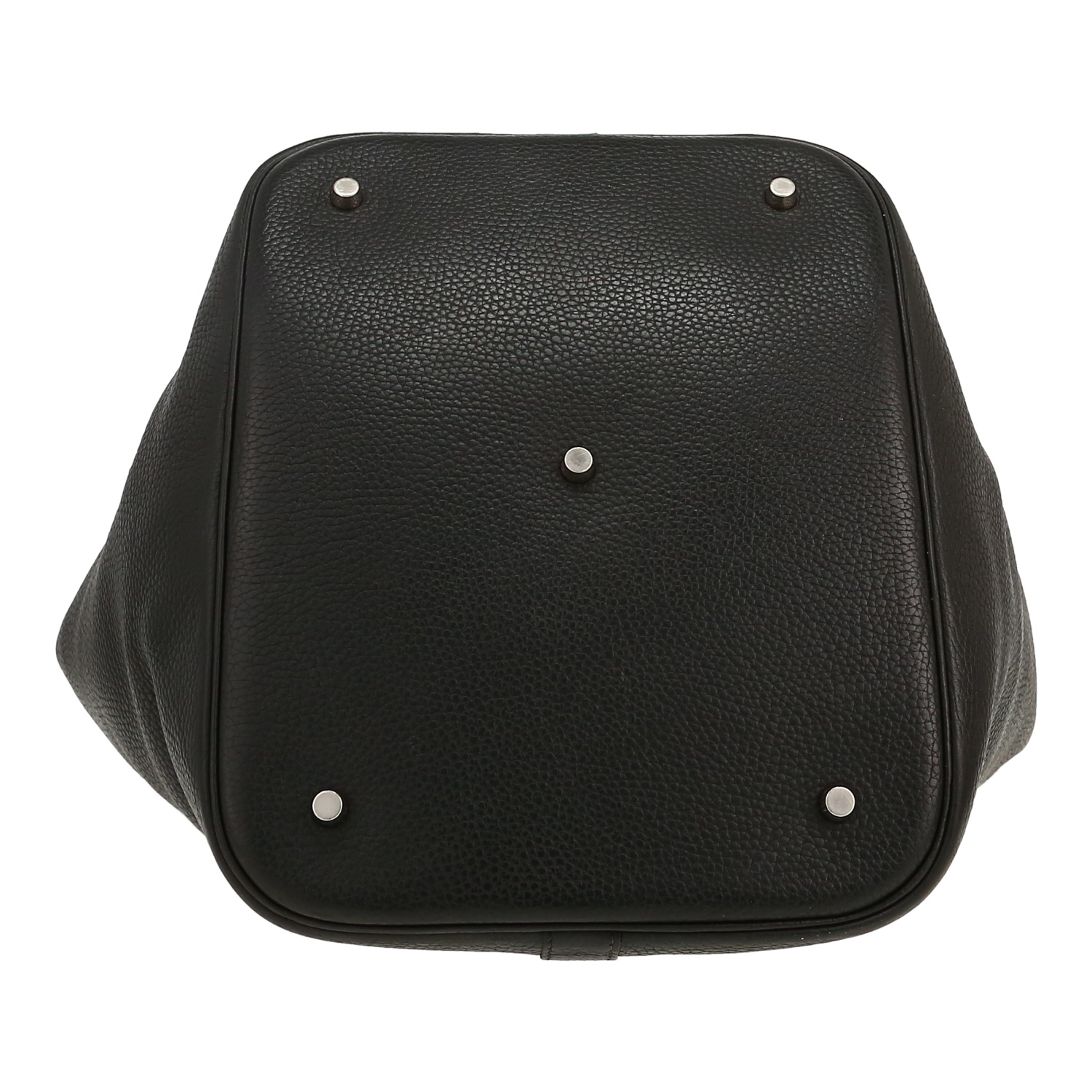 Hermès  Picotin 32 cm handbag  in black togo leather - Detail D1