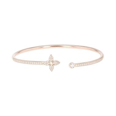 Brazalete Louis Vuitton Idylle Blossom de oro rosa y diamantes