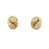Paire de boucles d'oreilles Boucheron Serpent Bohème en or jaune et diamants - 360 thumbnail
