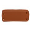 Bolso de mano Hermès  Kelly 28 cm en cuero togo color oro - Detail D1 thumbnail