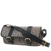 Sac à main Dior   en toile monogram Oblique bleu-marine et cuir bleu-marine - 00pp thumbnail