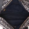 Sac à main Dior   en toile monogram Oblique bleu-marine et cuir bleu-marine - Detail D3 thumbnail