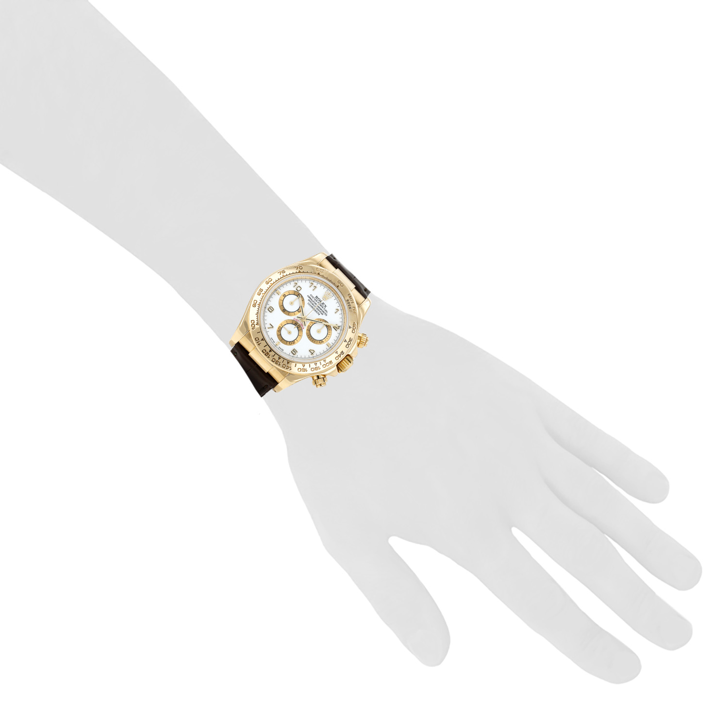 Reloj Rolex Daytona Automatique de oro amarillo Ref: Rolex - 116518  Circa 2002 - Detail D1