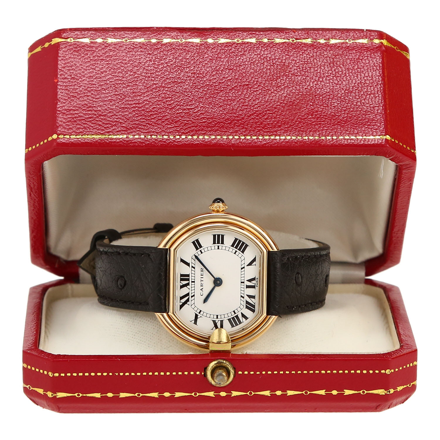 Reloj Cartier Ellipse de oro amarillo Ref: Cartier - 78091  Circa 1970