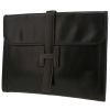 Pochette Hermès  Jige en cuir box noir - 00pp thumbnail