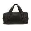 Sac à main Chanel  Bowling en cuir matelassé et cuir lisse noir - 360 thumbnail