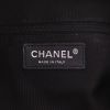 Sac à main Chanel  Bowling en cuir matelassé et cuir lisse noir - Detail D2 thumbnail
