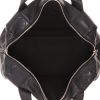 Bolso de mano Chanel  Bowling en cuero acolchado y cuero liso negro - Detail D3 thumbnail