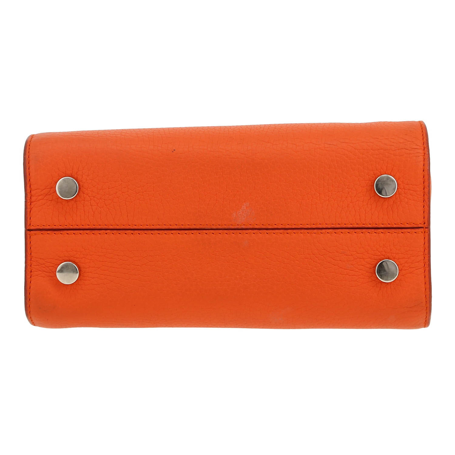 Borsa a tracolla Dior  Diorever in pelle arancione - Detail D1