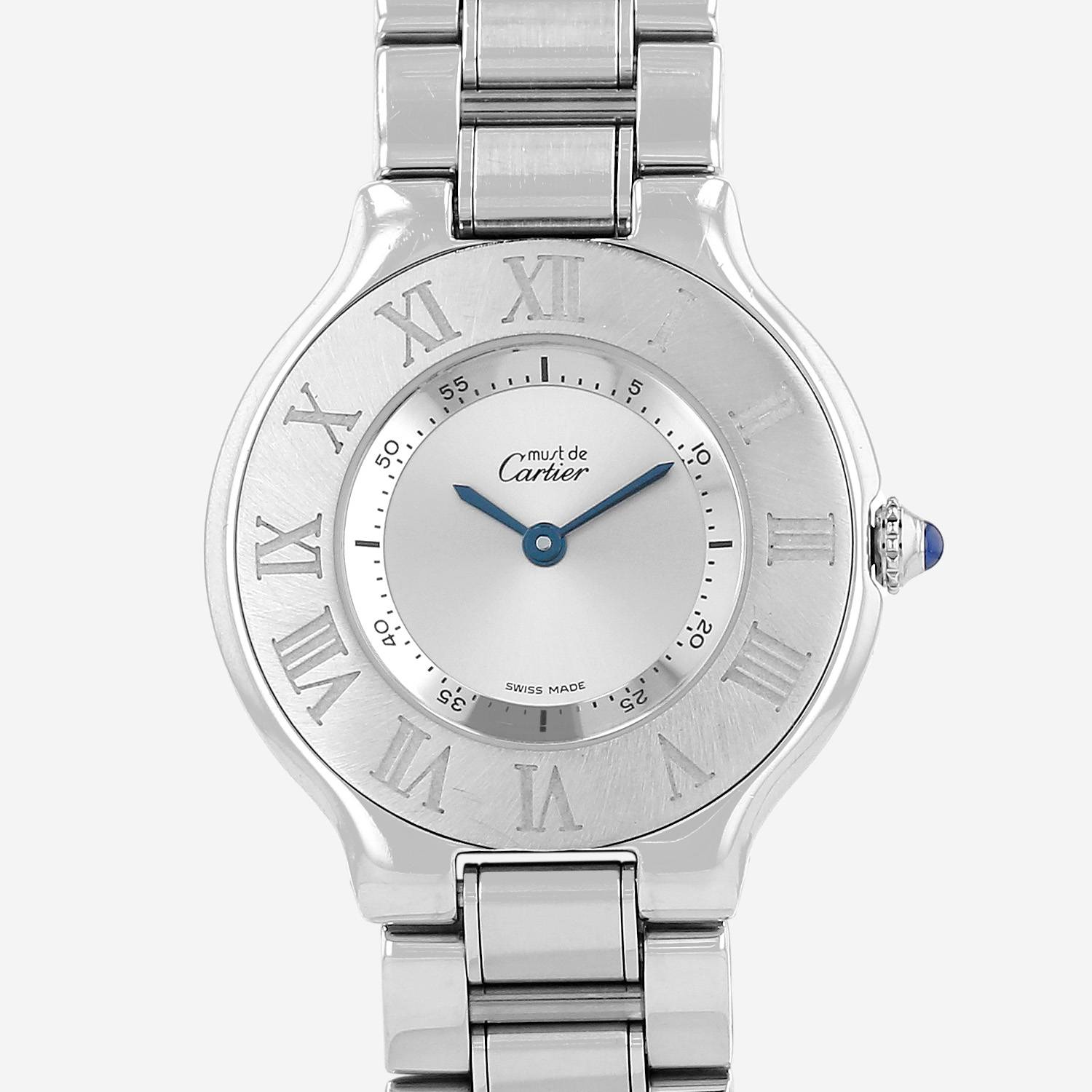 Reloj Cartier Must 21 de acero Ref: Cartier - 1330  Circa 1990