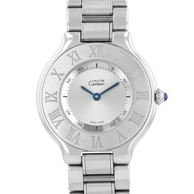 Cartier Must 21  in stainless steel Ref: Cartier - 1330  Circa 1990