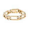 Bracelet années 1980 Van Cleef 
Arpels  en or jaune, or blanc et diamants - 00pp thumbnail