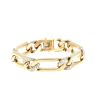 Bracelet années 1980 Van Cleef 
Arpels  en or jaune, or blanc et diamants - 360 thumbnail