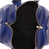 Bolsa de viaje Louis Vuitton  Keepall 50 en cuero taiga azul - Detail D3 thumbnail