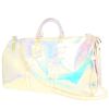 Sac de voyage Louis Vuitton  Keepall 50 en vinyle dégradé transparent et cuir naturel - 00pp thumbnail