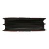 Borsa Bulgari  Serpenti in puledro bordeaux rosa e rosso e pelle nera - Detail D1 thumbnail