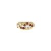 Bague années 1970 Cartier  en or jaune, rubis et diamants - 360 thumbnail