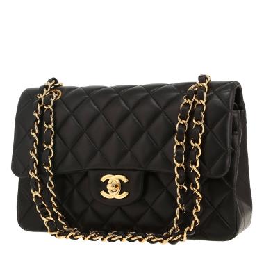 Borsa Chanel  Timeless Petit in pelle trapuntata nera