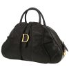 Sac à main Dior   en autruche noire - 00pp thumbnail