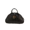 Sac à main Dior   en autruche noire - 360 thumbnail