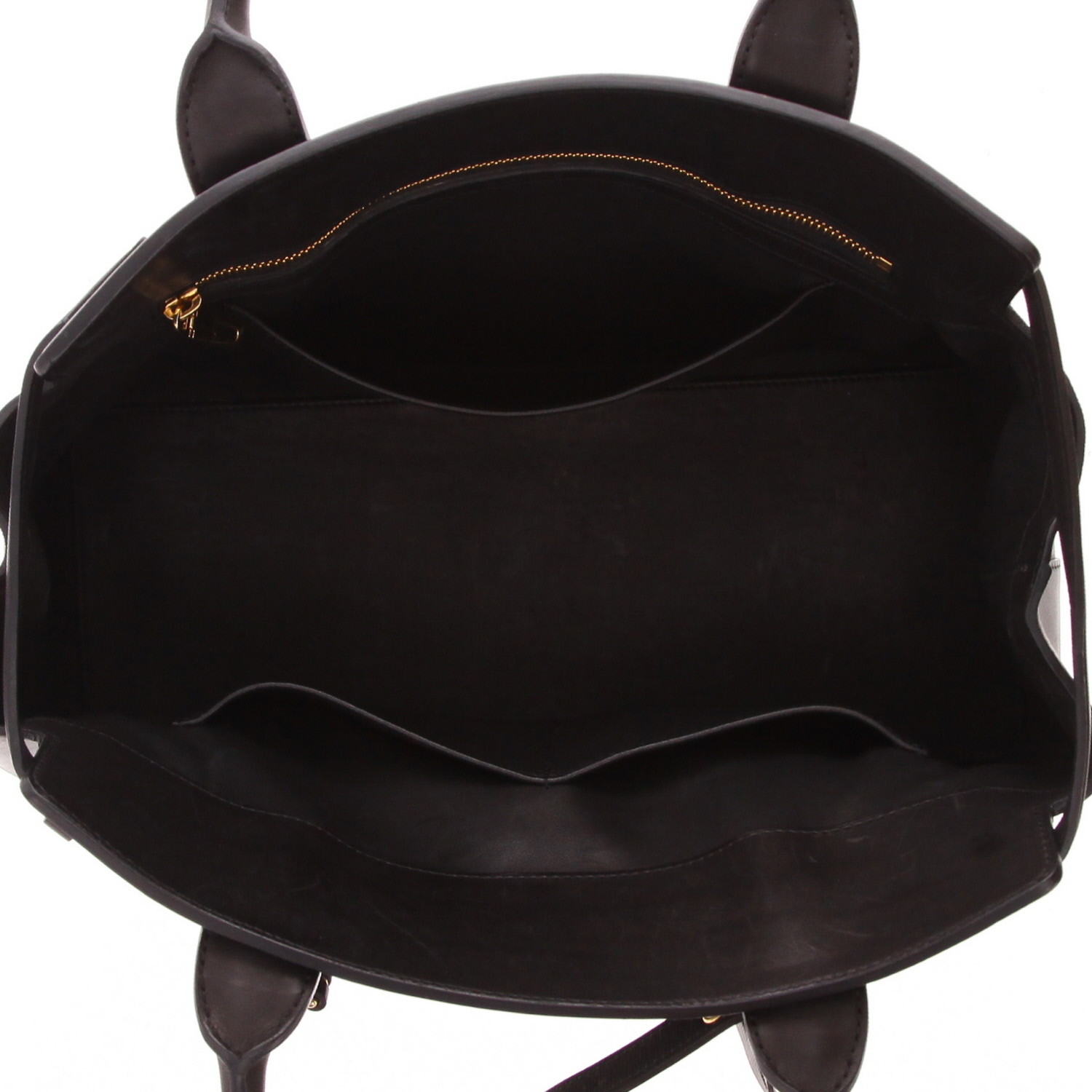 Shopping bag Celine  Conti in pelle nera - Detail D3