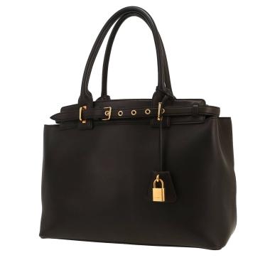 Sac cabas Celine  Conti en cuir noir