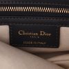 Dior  Saddle handbag  in blue monogram canvas Oblique  and navy blue leather - Detail D2 thumbnail