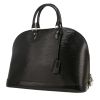 Sac à main Louis Vuitton  Alma en cuir épi verni noir - 00pp thumbnail