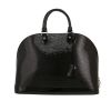 Sac à main Louis Vuitton  Alma en cuir épi verni noir - 360 thumbnail