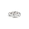 Bague Cartier Trinity en or blanc et diamants - 00pp thumbnail