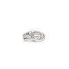 Bague Cartier Trinity en or blanc et diamants - 360 thumbnail