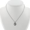 Pendentif Bulgari Bulgari Bulgari en or blanc et diamants - 360 thumbnail