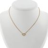 Collana Cartier C de Cartier in oro giallo e diamanti - 360 thumbnail