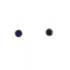 Bulgari Bulgari Bulgari earrings in yellow gold and lapis-lazuli - 360 thumbnail