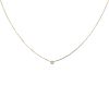 Cartier Diamant Léger small model necklace in yellow gold and diamond - 00pp thumbnail