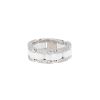 Flexible Chanel Ultra medium model ring in white gold, ceramic and diamonds - 00pp thumbnail