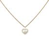 Chopard Happy Diamonds necklace in yellow gold and diamonds - 00pp thumbnail