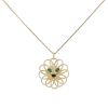 Van Cleef 
Arpels  pendant in yellow gold, chrysoprase and onyx - 00pp thumbnail