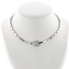Collier Cartier Agrafe en or blanc et diamants - 360 thumbnail