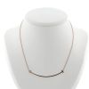 Collana Tiffany & Co Smile T in oro rosa - 360 thumbnail