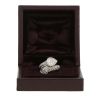 Boucheron Serpent Bohème ring in white gold and diamonds - Detail D2 thumbnail