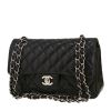 Sac à main Chanel  Timeless Petit en cuir matelassé noir - 00pp thumbnail