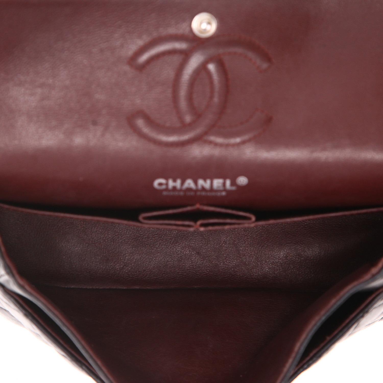 Borsa Chanel  Timeless Petit in pelle trapuntata nera - Detail D3