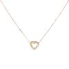Cartier Trinity necklace in 3 golds and diamonds - 00pp thumbnail